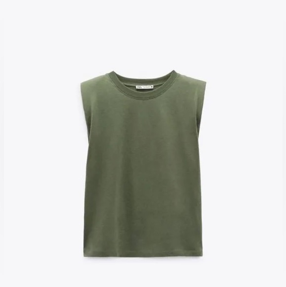 Zara Shoulder Pad Top